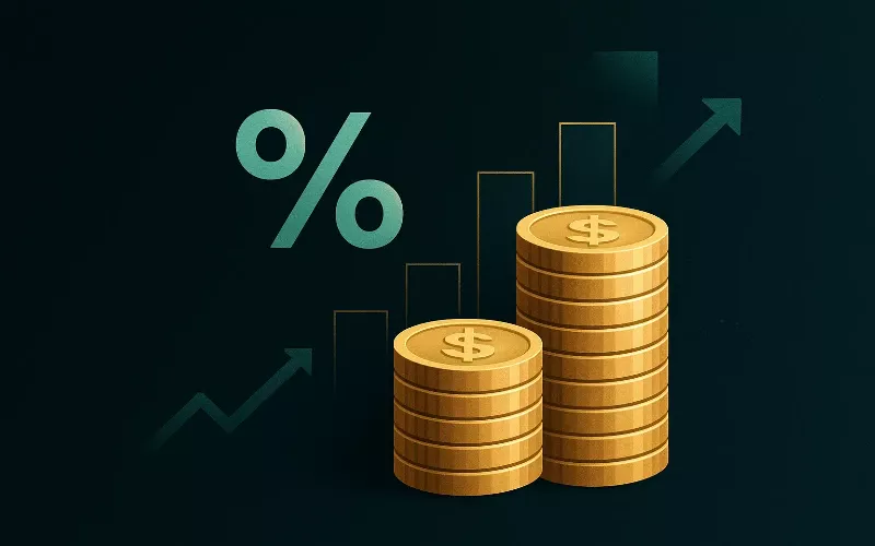 Ilustración conceptual de la gestión de bankroll e inversión comparando sistemas Trixie y Yankee